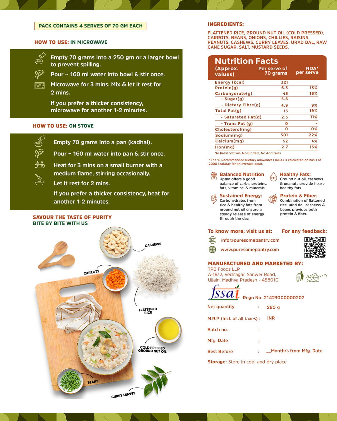 Instant Upma Instant Upma