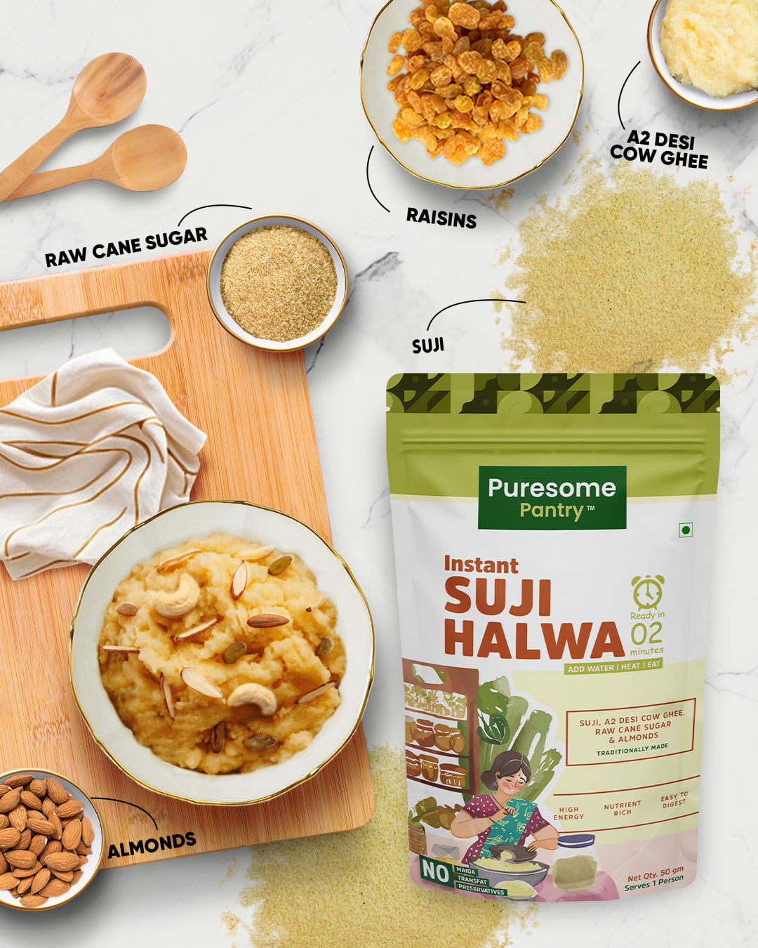 Instant Suji Halwa Instant Suji Halwa